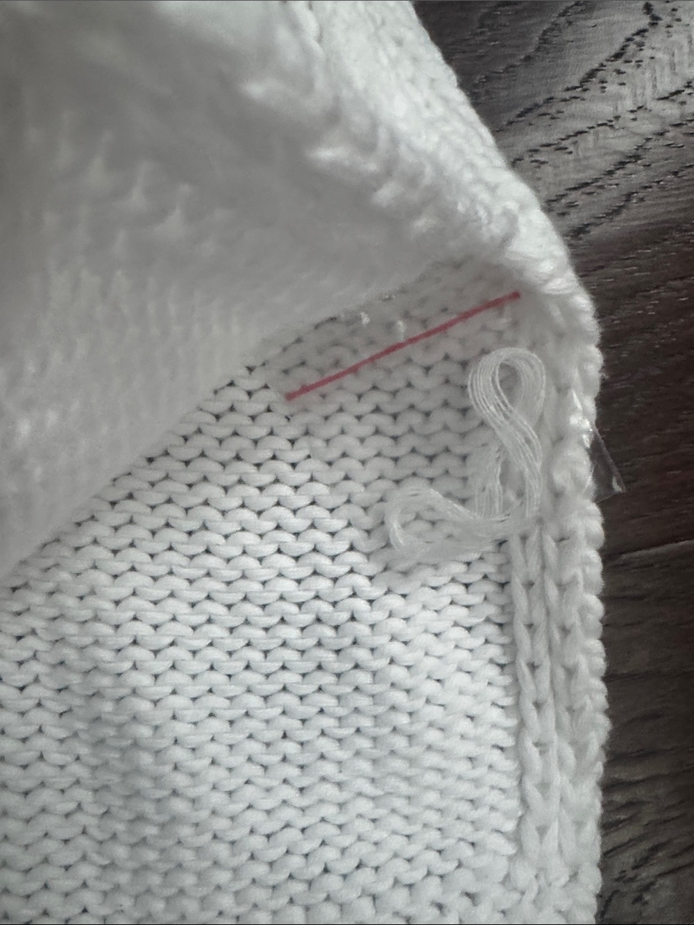 Cream Crewneck Sweater with Flag Motif - Picture 5 of 7